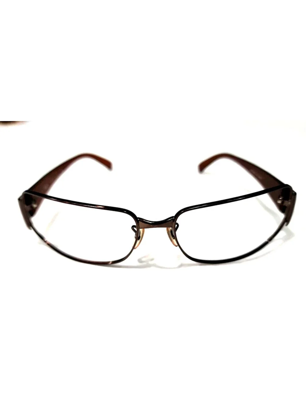 Ray Ban RB3332 014 Brown Metal Wrap Sunglasses Frame 64-17
